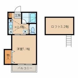 荻窪駅 徒歩14分 2階の物件間取画像